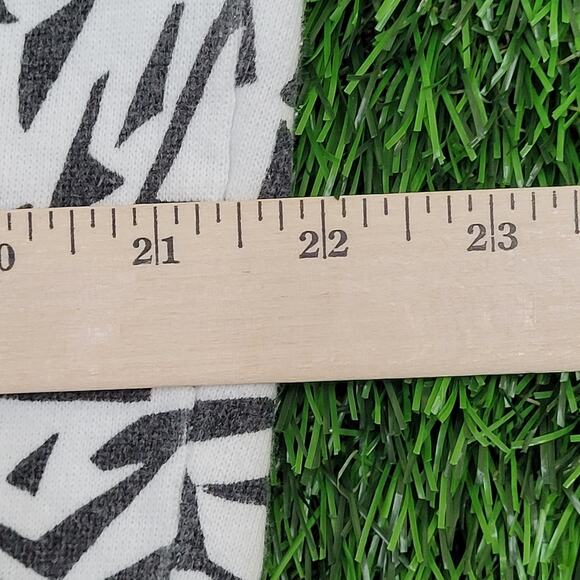 Vintage Geometric AOP Sweatshirt Womens XL 22x23 Boxy - Picture 10 of 11